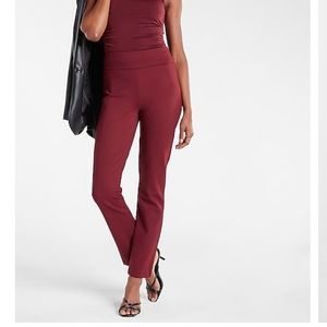 Express Women’s, high waisted luxe comfort knit columnist slim pant